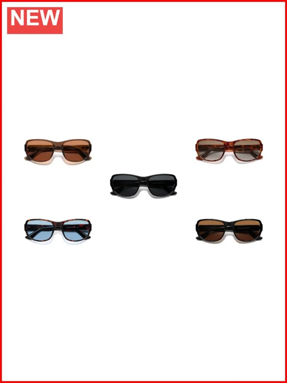 Retro Oversized Polarized Wrap Sunglasses UV400 Protection